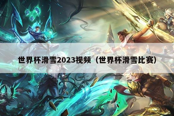 世界杯滑雪2023视频(世界杯滑雪比赛)