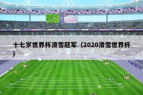 十七岁世界杯滑雪冠军(2020滑雪世界杯)