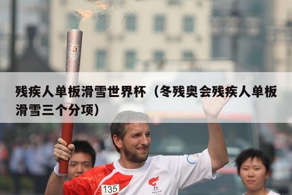 残疾人单板滑雪世界杯(冬残奥会残疾人单板滑雪三个分项)