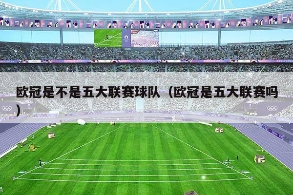 欧冠是不是五大联赛球队(欧冠是五大联赛吗)