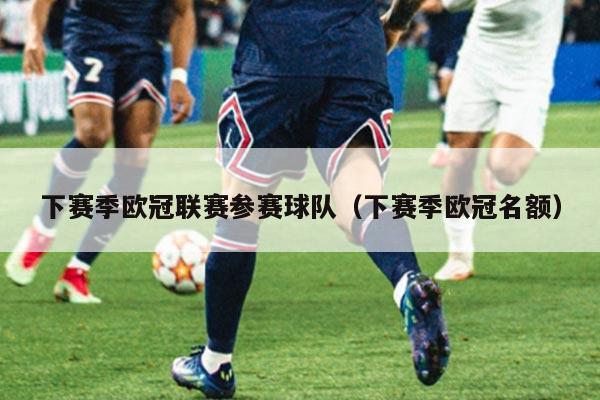 下赛季欧冠联赛参赛球队(下赛季欧冠名额)