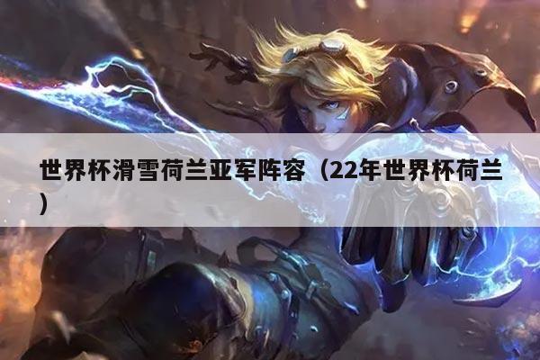 世界杯滑雪荷兰亚军阵容(22年世界杯荷兰)