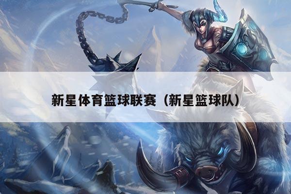 新星体育篮球联赛(新星篮球队)