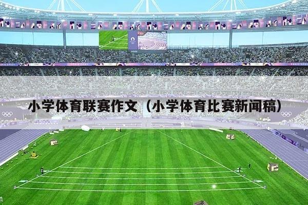 小学体育联赛作文（小学体育比赛新闻稿）