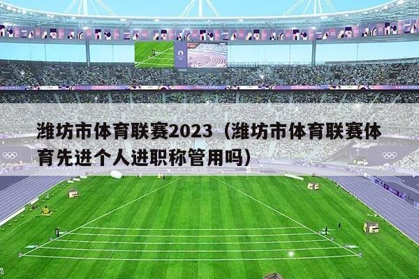 潍坊市体育联赛2023(潍坊市体育联赛体育先进个人进职称管用吗)
