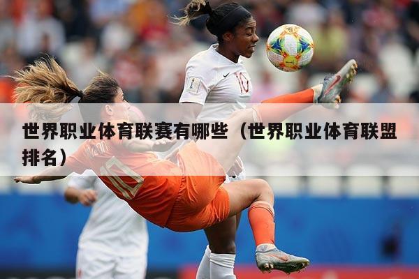 世界职业体育联赛有哪些(世界职业体育联盟排名)