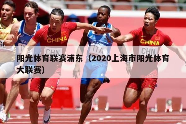 阳光体育联赛浦东(2020上海市阳光体育大联赛)
