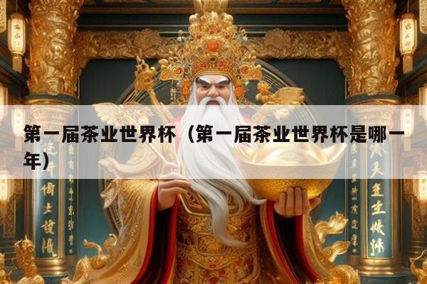 第一届茶业世界杯(第一届茶业世界杯是哪一年)