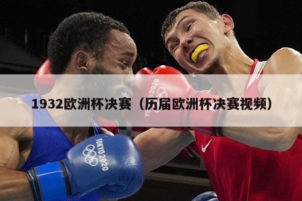 1932欧洲杯决赛（历届欧洲杯决赛视频）